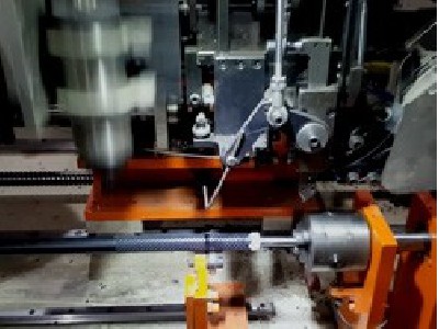 二軸小圓棒鉆孔植毛機